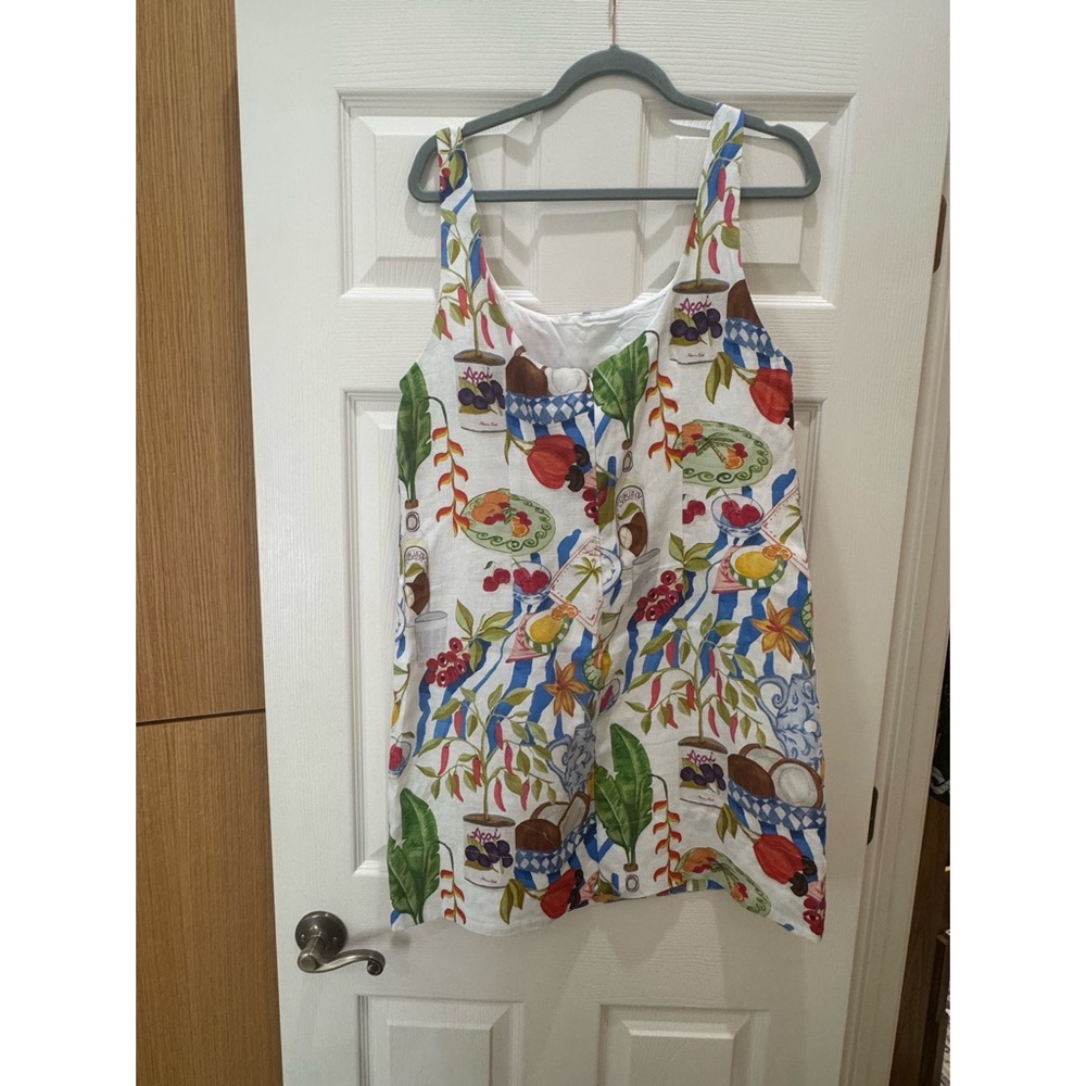 FARM Rio Multicolor Citrus & Botanical Print Sundress - Picture 4 of 5